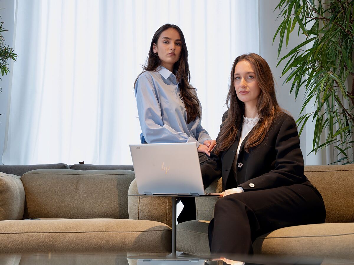 V.l.n.r.: Lina Bajutti und Filipa Wolf