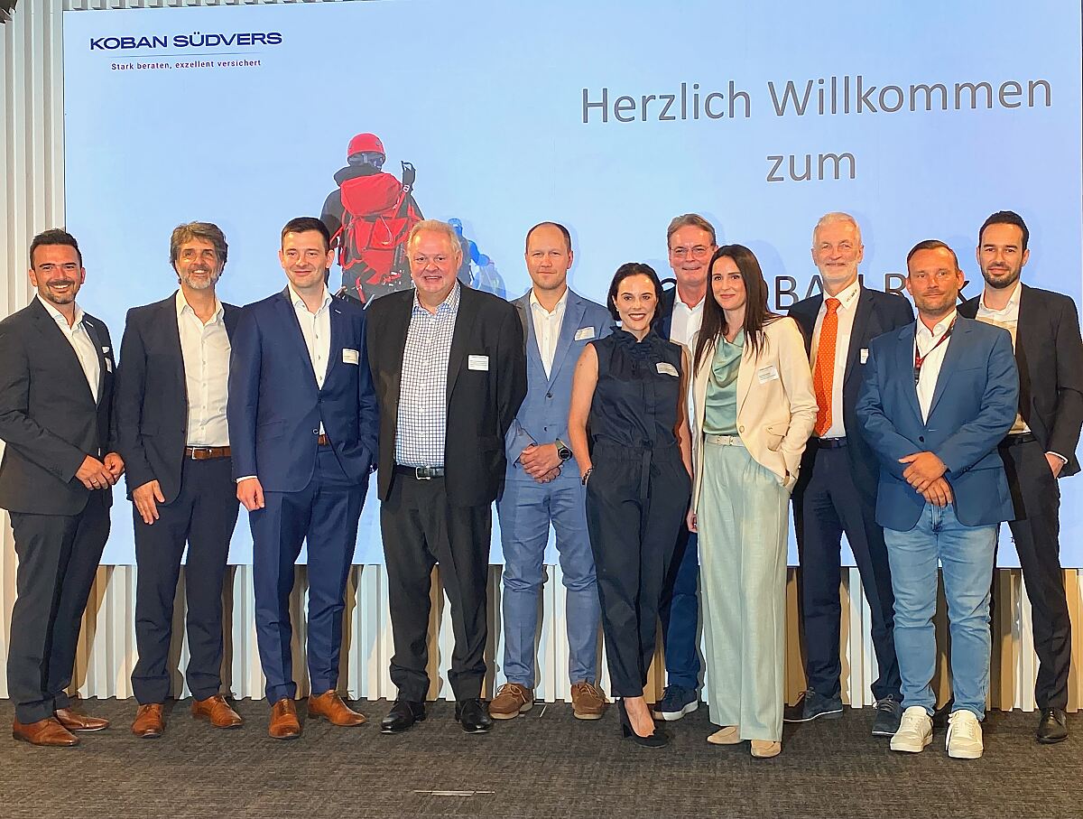 Vortragende und Experten beim 2. KOBAN SÜDVERS Risk Summit 