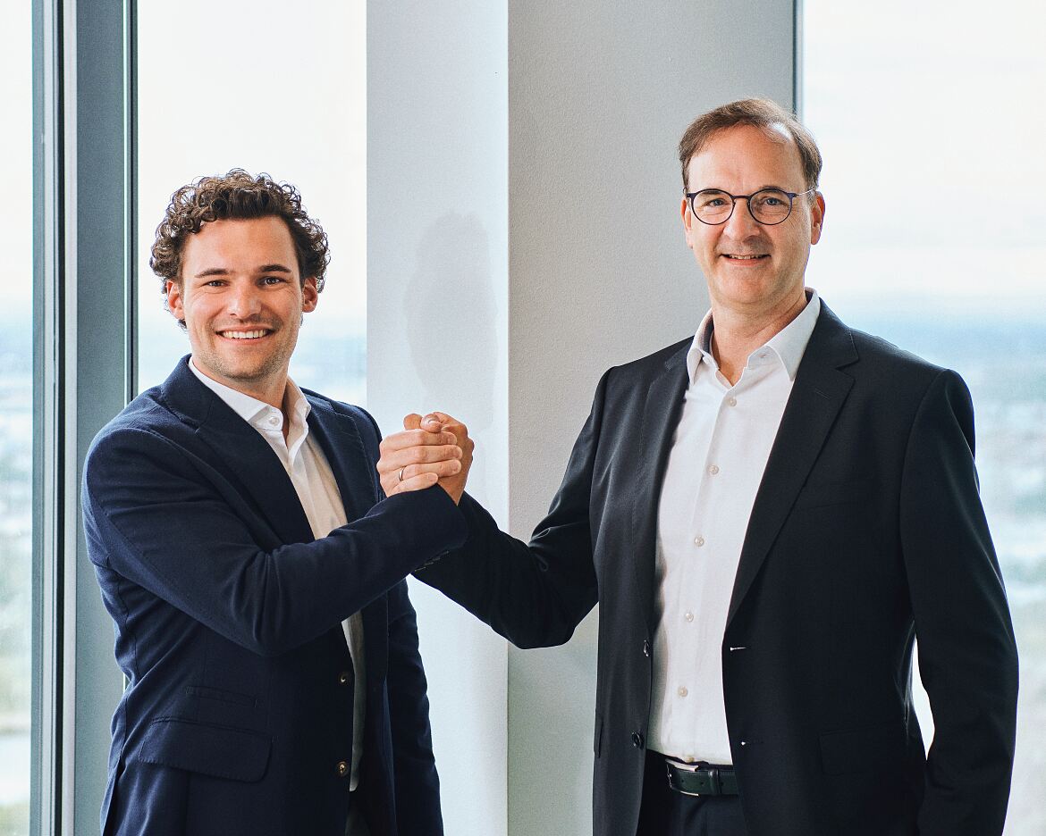 v.l.n.r. : Paul Tangerner und Harald Muhr