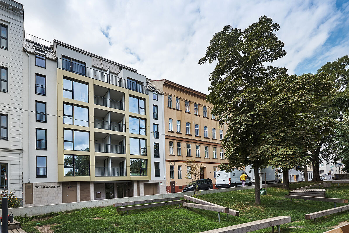 WINEGG stellt exklusives Wohnprojekt am Währinger Schubertpark fertig