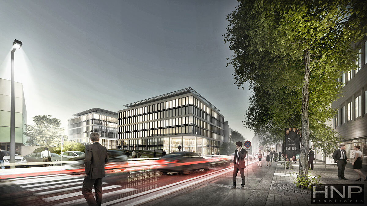 HNP architects: Baustart in der Muthgasse