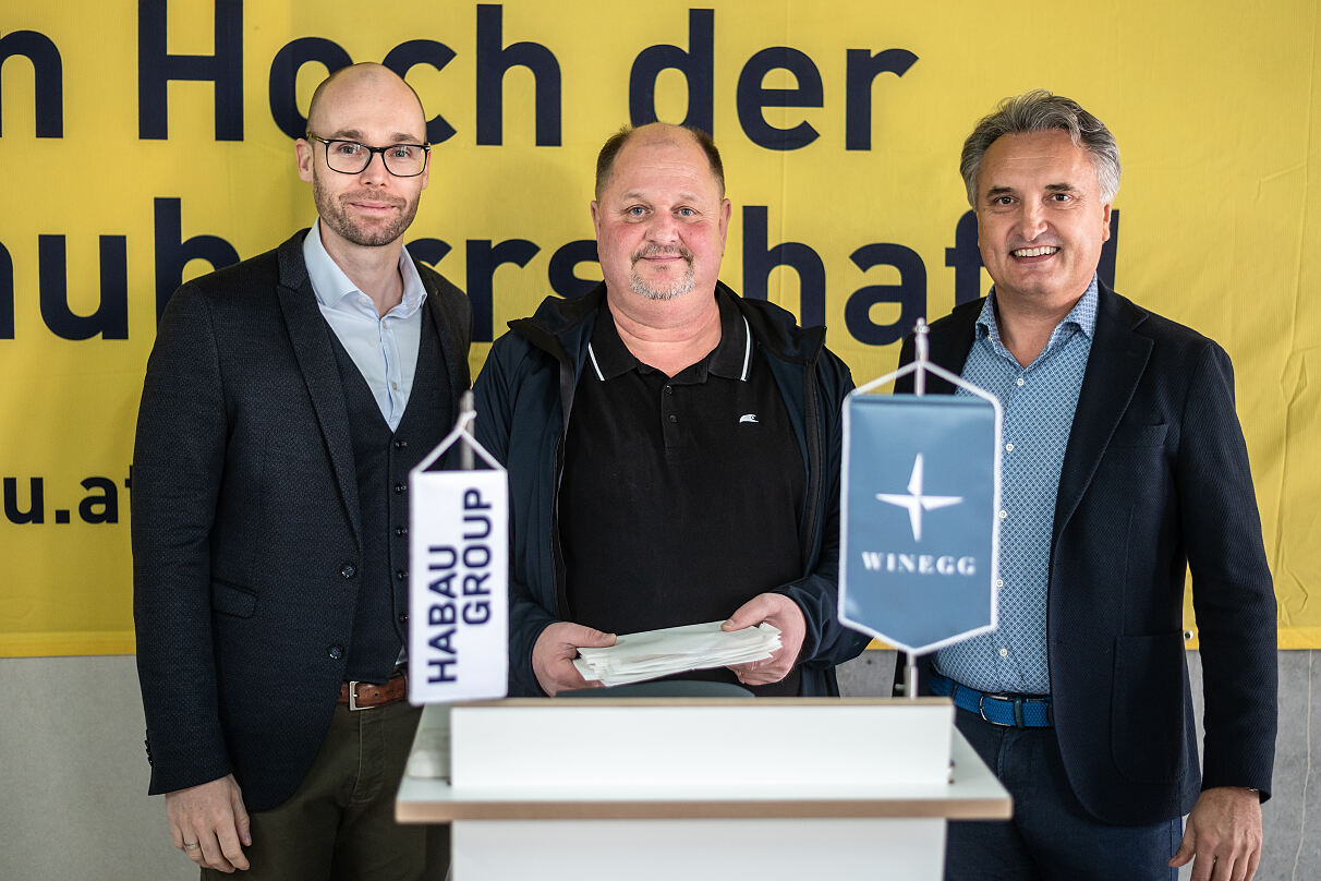 WINEGG - Gleichenfeier - 13.04.2023