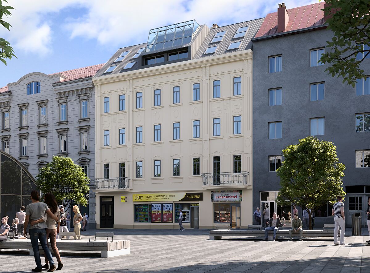 Die „Schokoladefabrik“ in der Meiselstraße 9, Wien 15, überzeugt durch ihre hervorragende Anbindung: Die U-Bahn-Station Johnstraße (U3) befindet sich direkt vor der Haustür 