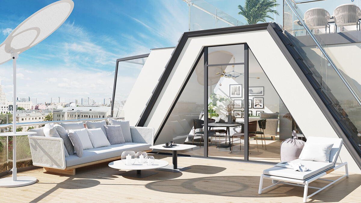 Dachterrasse