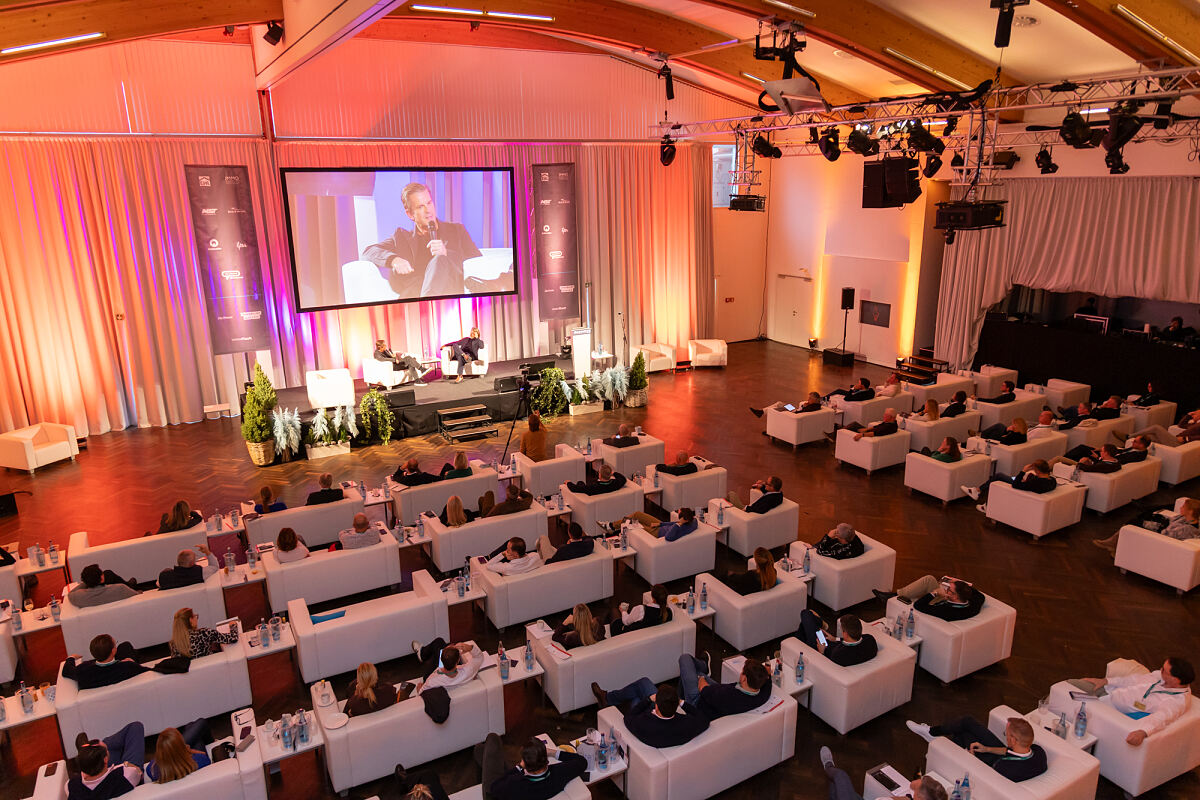 Speaker Markus Lanz und Richard David Precht